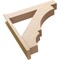 Ekena Millwork 8-in W x 44-in D x 44-in H Balboa Block Rough Cedar Woodgrain TimberThane Outlooker, Primed Tan OUTUR080X44X44BOA44RCPR - alternate 3